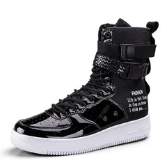 Punk Style High-Top Boots by Snagg A Shoes