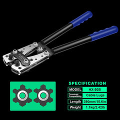 Heavy Duty Multi Function Crimping Pliers with Bolt Cutter by Snagg A Plier