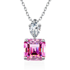 3CT Square Moissanite Jewelry Set - SnaggIt