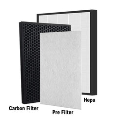 Premium 2 in 1 HEPA & Activated Carbon Filter | Compatible with Samsung AX60 Series