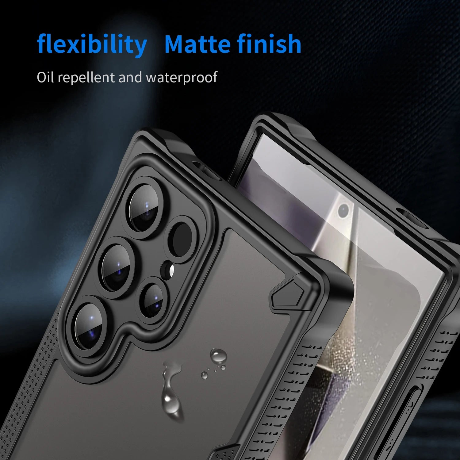 Frosted Shockproof Case – for Samsung Galaxy S22 Series - Phone Cases & Covers