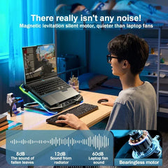 Laptop Cooling Pad Foldable Adjustable Stand for 12″–18″ Laptops by Snagg A Cooling Pad