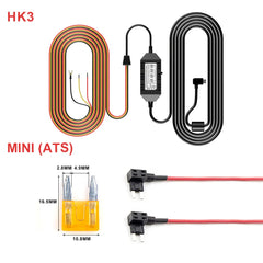 Smart ACC Hardwire Kit with Battery Protection | 24/7 Parking Surveillance for Dash Cams