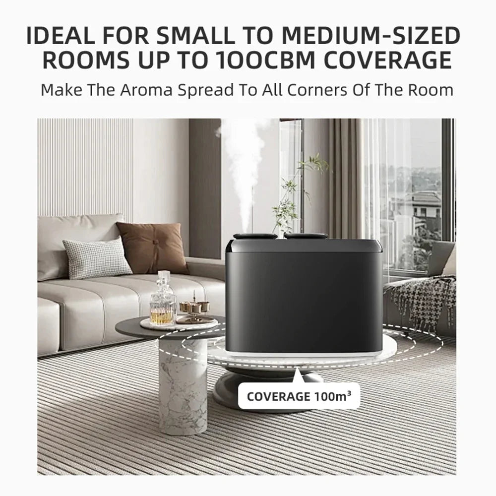 Dual Nozzle Essential Oil Diffuser by Snagg A Diffuser