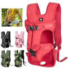Adjustable Front & Backpack Dog Bag - SnaggIt