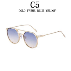 2023 Vintage Punk Oval Sunglasses - SnaggIt