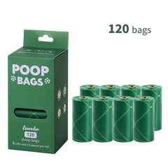 Portable Degradable Waste Bags | Thickened Deodorizing Pet Cleanup Solution