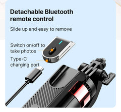 1.8M Bluetooth Remote Control Selfie Stick Tripod by Snagg A Tripod