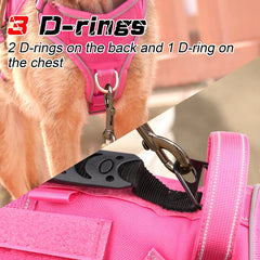 Military Tactical Dog Harness – Escape-Proof, Reflective & Durable by Snagg A Harness