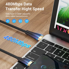 3-in-1 USB Charging Cable 100W 6A | USB-C Lightning Micro-USB Fast Charging for iPhone 14 Samsung Xiaomi