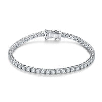 Moissanite Tennis Bracelet by Snagg A Bracelet
