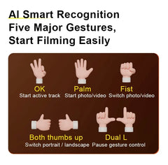 Handheld Anti-shake Gimbal Stabilizer Travel Extended Selfie Stick by Snagg A Tripod