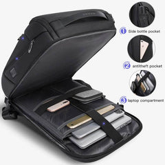 17" Waterproof USB Charging Laptop Backpack by Snagg A Backpack