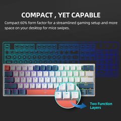 60% Mini Mechanical Keyboard for Gaming by Snagg A Keyboard
