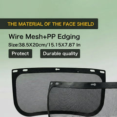 Forestry Safety Helmet With Face Shield & Ear Muffs by Snagg A Safety Helmet