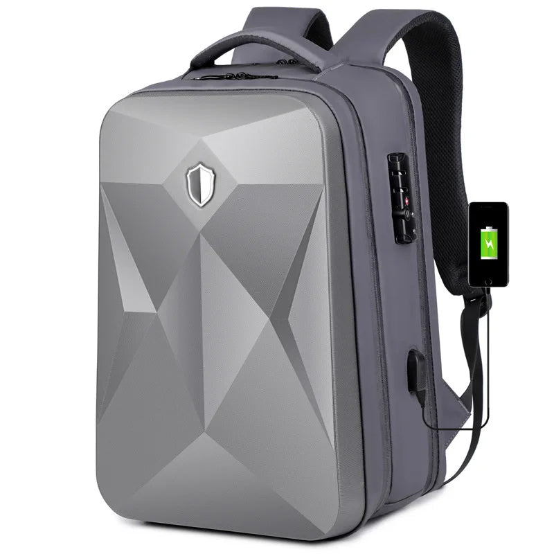 Multi-Functional Hard Shell Laptop Backpack by Snagg A Backpack