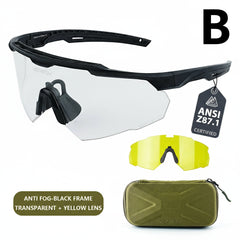 Tactical Anti Fog Safety Glasses by Snagg A Safety Glasses