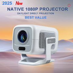 Portable 1080P HD Projector – WiFi 6 & Bluetooth 5.4 by Snagg A Projector