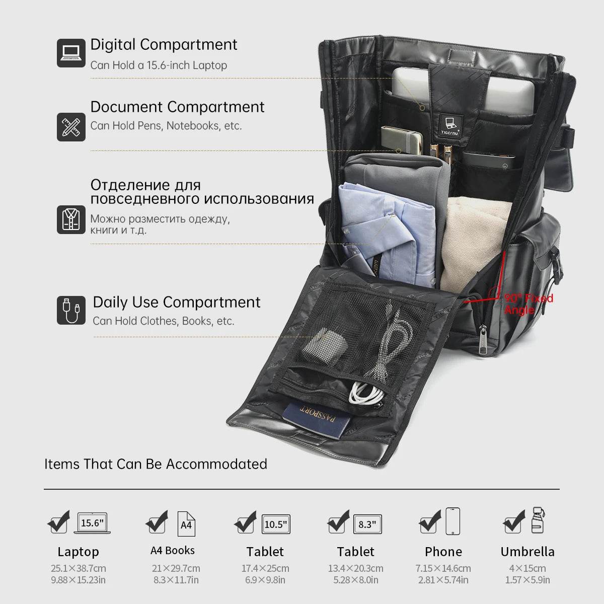 16L Men’s Business & Travel Backpack - SnaggIt
