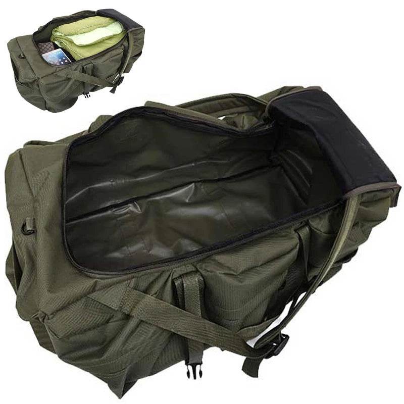 100L Tactical Camping Duffel Backpack - SnaggIt