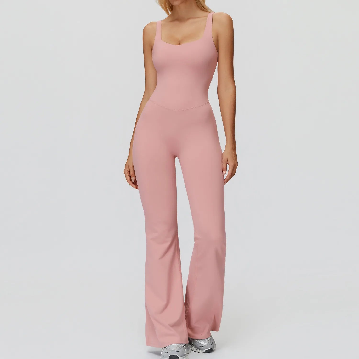 Women's Push-Up Sports Jumpsuit | Gym Tracksuit Yoga Suit Fitness Romper Stretch Bodysuit Activewear