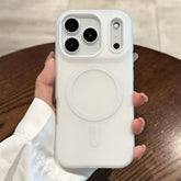 MagSafe Clear Matte Finish Shockproof Dual-Layer Protection Case – for iPhone 17 Series