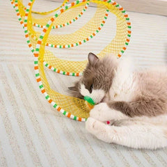 Cat Tunnel Spring Toy - SnaggIt