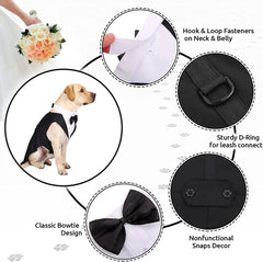 Pet Formal Suit Tuxedo by Snagg A Tuxedo