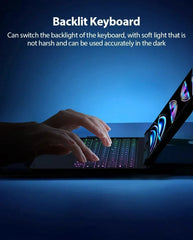 360 Degree Flip Backlit Magic Keyboard For iPad 11th Generation A16/ iPad Air 7 11 13 inch by Snagg A Wireless Keyboard