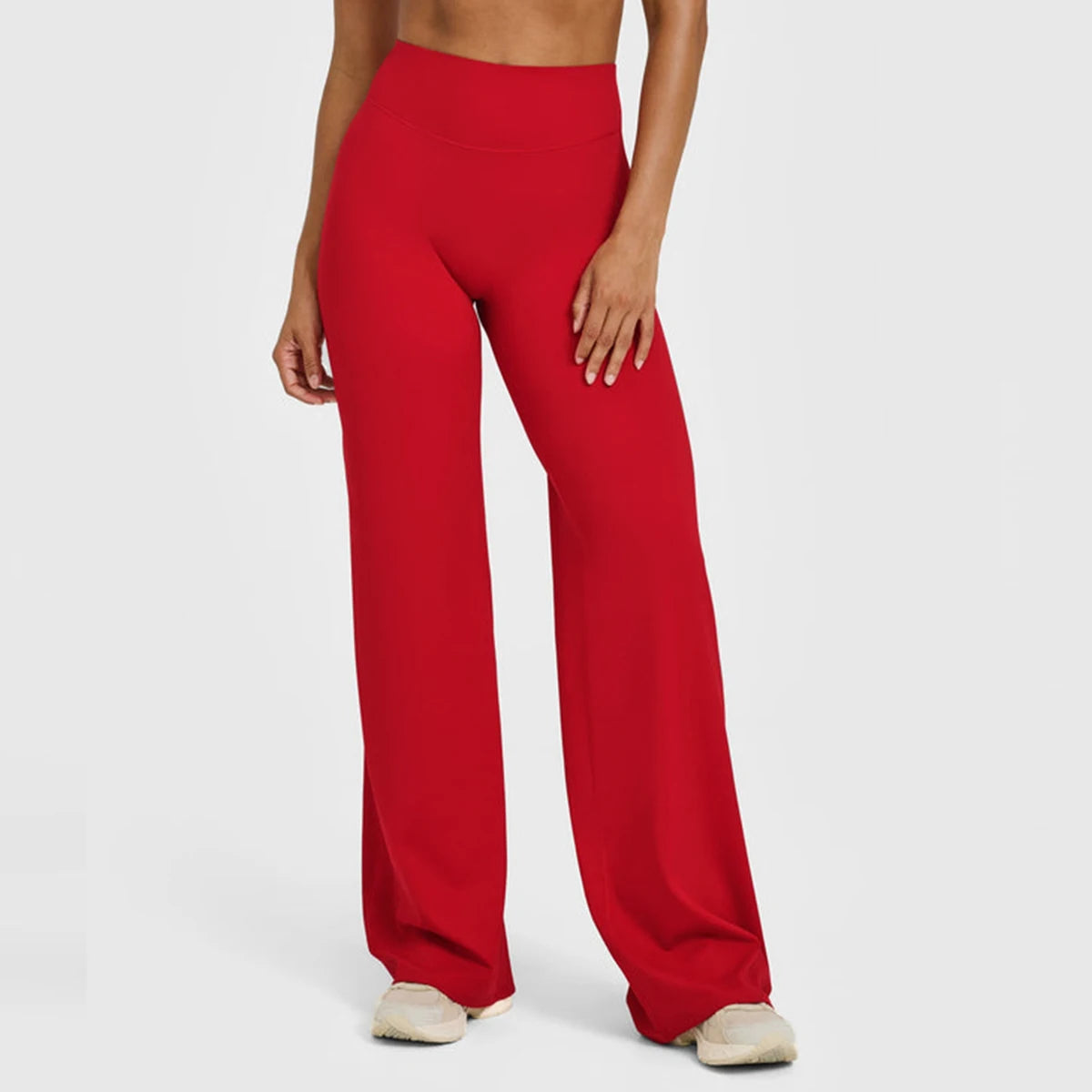 Women's Flared Wide-Leg Yoga Leggings | Seamless Breathable Fitness Versatile Casual Pants