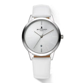 BERNY Women’s Leather Strap Quartz Watch - SnaggIt
