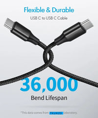 Long Type-C to Type-C Fast Charging Cable – 3m / 5m / 8m by Snagg A Charging Cable