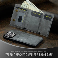 MagSafe Compatible Detachable Leather Wallet Case For iPhone Series by Snagg A MagSafe Wallet