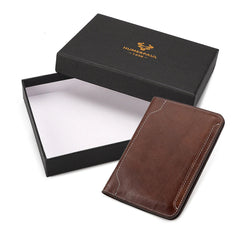 Genuine Leather RFID Passport Holder by Snagg It Wallet