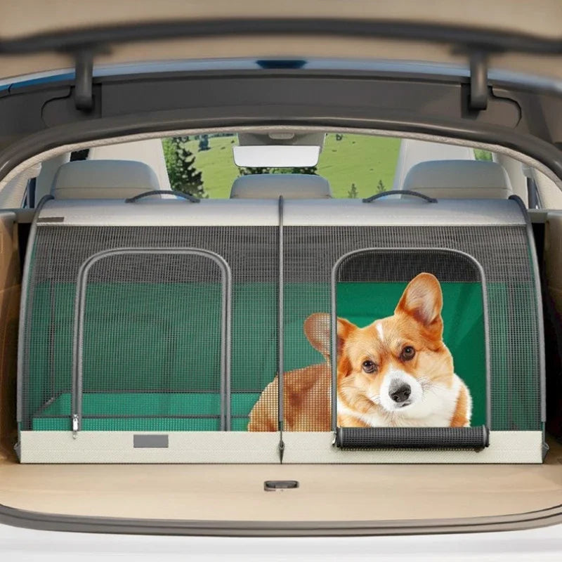 Foldable Large Dog & Cat Car Carrier Seat by Snagg A Pet Seat
