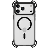 Shockproof Bumper Clear Case - For Magsafe iPhone 15 Series - Black / Pro Max - Phone Cases & Covers