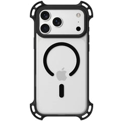 Shockproof Bumper Clear Case - For Magsafe iPhone 14 Series - Black / Plus - Phone Cases & Covers