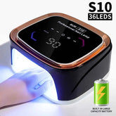 Professional Wireless HD Smart UV/LED Nail Station – High Capacity Rechargeable Curing Lamp