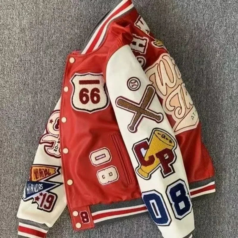 Streetwear Bomber Varsity Jacket by Snagg A Jacket