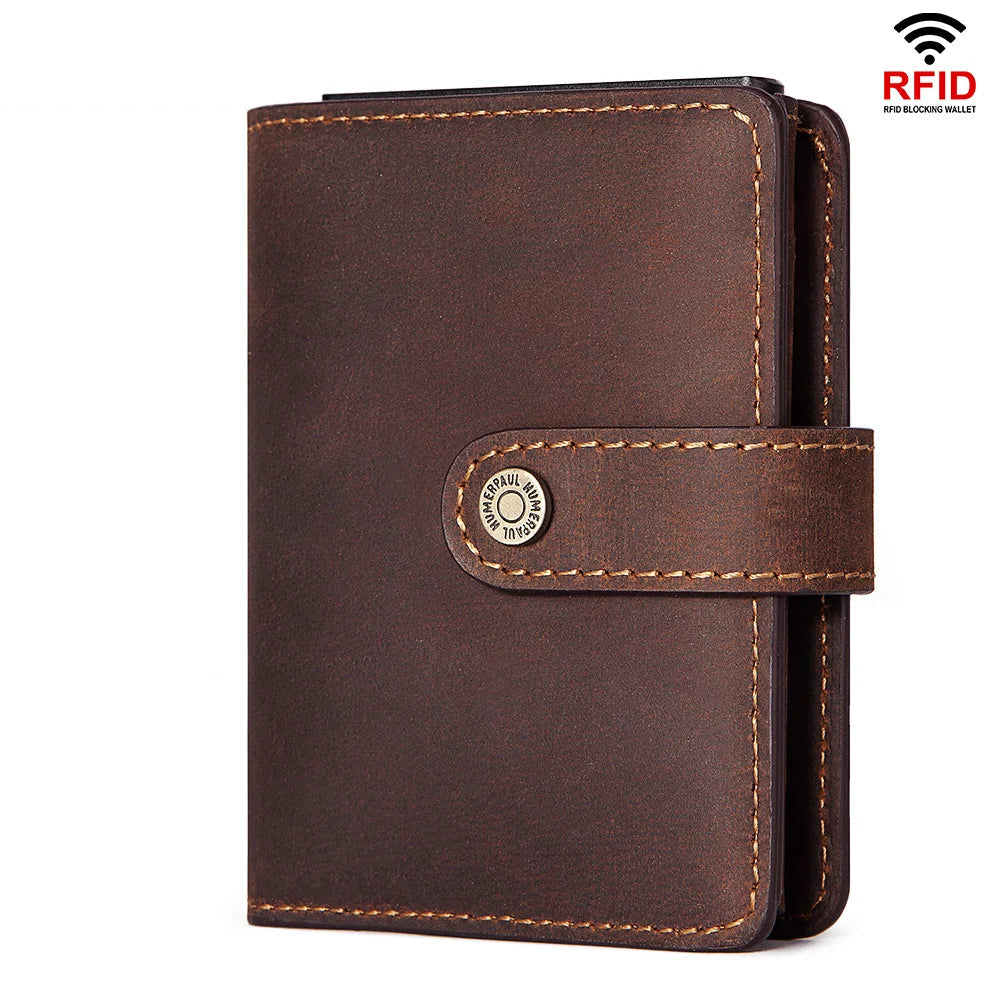 Leather RFID Card Holder by Snagg It Wallet