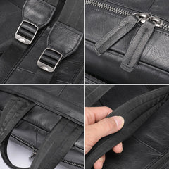 Genuine Leather Laptop Backpack by Snagg A Backpack
