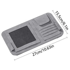 Car Sun Visor Organizer by Snagg A Sun Glasses Holder