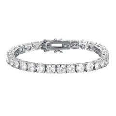 2mm D Color VVS1 Moissanite Tennis Bracelet