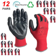 12 Pairs Professional Working Protective Gloves by Snagg A Gloves