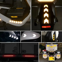 80-10PCS Safety Reflective Stickers Strip by Snagg A Reflective Stickers
