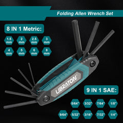 Folding Allen Wrench Set by Snagg A Wrench Set
