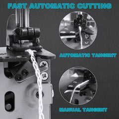 Portable Industrial Sewing Machine Compatible with Makita 18V Batteries (Tool Only)