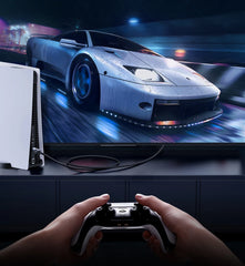 Cat8 Ethernet Cable – 40Gbps 2000MHz Braided LAN Cord for PC, Laptop & PS5 by Snagg A Network Cable