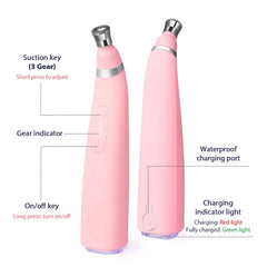 Diamond Microdermabrasion Machine – 3 in 1 Facial Peeling, Deep Clean & Skin Rejuvenation Device