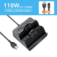 110W 6 Port USB Charging Station by Snagg A Charging Station